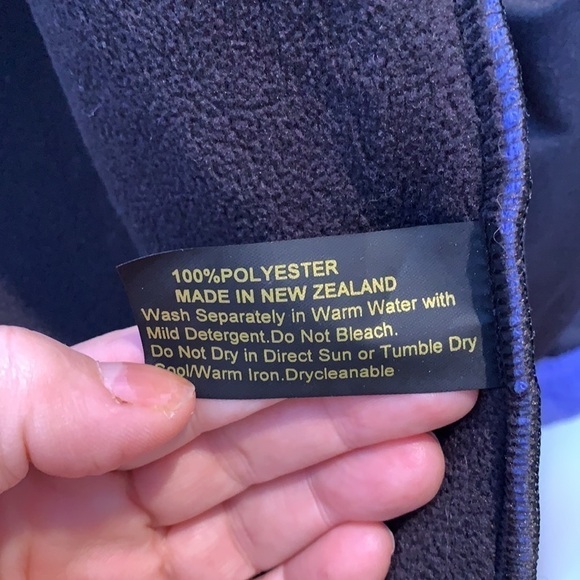 Wild South Kauri Clothing || Full Zip Blue Purple Made In New Zealand Jacket XL - Picture 14 of 17